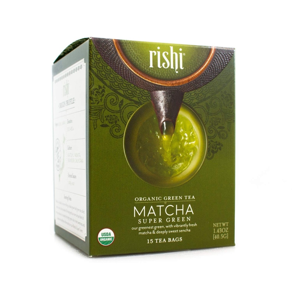 Rishi Tea Organic Matcha Super Green Karen Malkin Health Counseling